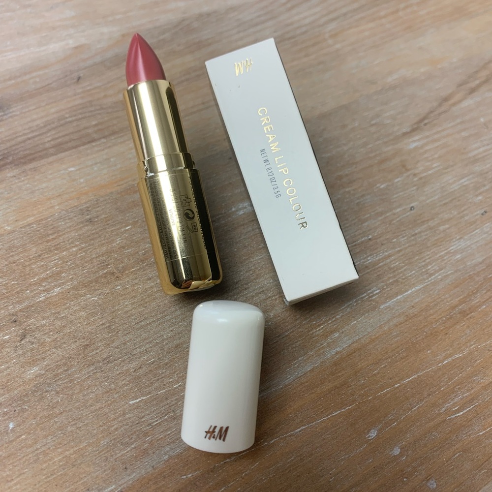 H&M, redwood cream lip color!